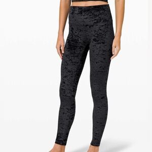 Velvet Lululemon Wunder Lounge High-Rise Tight